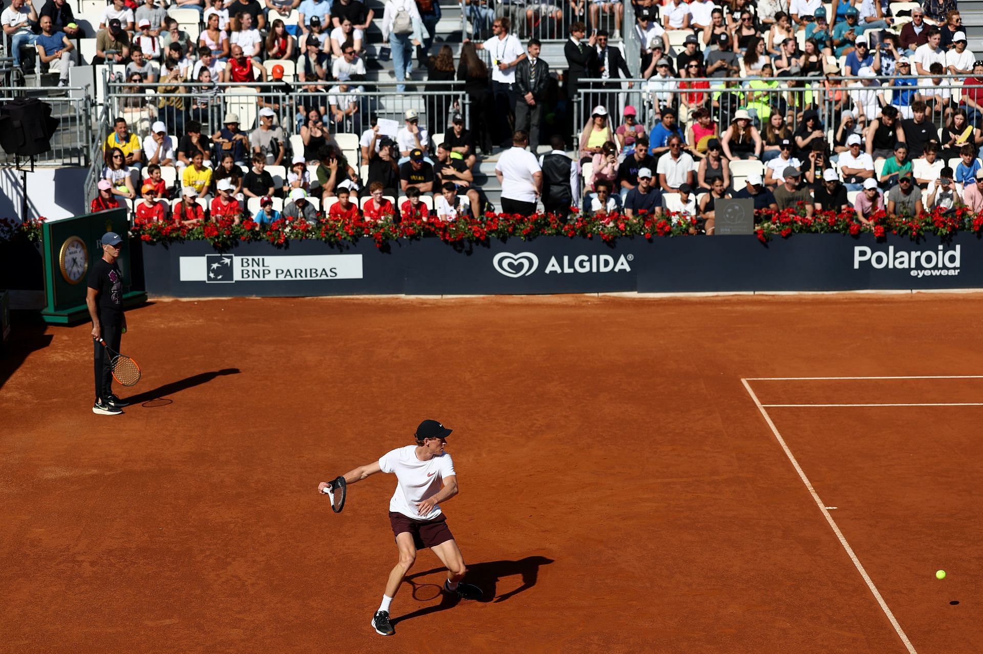 Sinner in the Italian Open 2025 - Day Two - Source: Getty